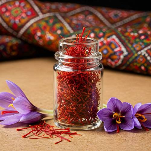 زعفران نیم مثقالی نگین (اعلا)